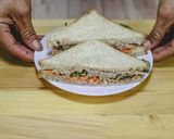 รูปขั้นตอนการทำที่ 15 ของ แซนด์วิช ทูน่า มายองเนส ทำง่าย และ อร่อย