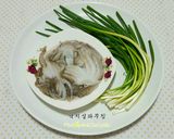 Hình bước làm 1 của món Gỏi Bạch Tuộc Hành Lá 낙지실파무침