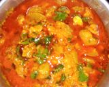 A picture of step 9 of Capsicum and Corn ki sabzi.