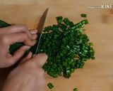 A picture of step 1 of Dry Green onion Besan Recipe.