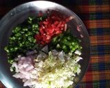 A picture of step 1 of Chinese Sizzler.