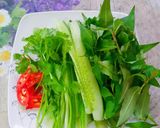 Hình bước làm 1 của món Bánh mì kẹp thịt xá xíu