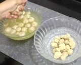 A picture of step 2 of Crispy Soyabean fry.