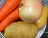 A picture of step 1 of Homemade Japanese Curry 🥘😋.