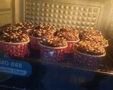 Foto langkah ke 4 dari resep Muffin Cokelat - Kacang.