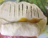 A picture of step 2 of Caterpillar pie🥟.