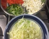A picture of step 3 of Vegetable Fried Rice.