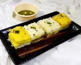 A picture of step 17 of Besan Suji Sandwich Dhokla.