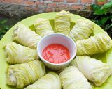 Foto langkah ke 5 dari resep Sawi Kukus Isi Tahu Telur.