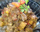 Foto langkah ke 5 dari resep Sambal goreng ati ampela + tempe.