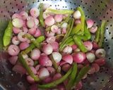 A picture of step 5 of Karonda pickle.