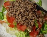 รูปขั้นตอนการทำที่ 2 ของ ทาโก้ไรซ์ อาหารโอกินาว่า Okinawa Taco Rice タコライス