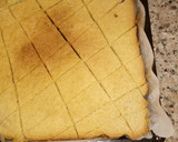 A picture of step 6 of Basbousa.
