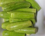 A picture of step 2 of Fried stuffed Zucchini.