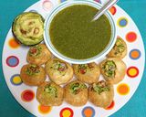 A picture of step 5 of Avocado 🥑 Salsa Stuffed 🥙 🥙 Panipuri (No Cook recipe).