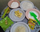 Foto langkah ke 1 dari resep Bola Salju Keju Lumer.