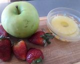 Foto del paso 3 de la receta: Queque frutoso 🍏🍓🍍