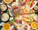 Foto del paso 6 de la receta: Pollo asado con cerveza y vegetales