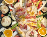 Foto del paso 6 de la receta: Pollo asado con cerveza y vegetales