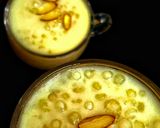A picture of step 5 of Sabudana jaggery kheer.