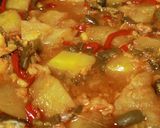 Foto del paso 7 de la receta: Patatas con bacalao con pimientos