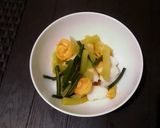 Foto langkah ke 12 dari resep Resep Lontong Sayur Labu Siam Udang.