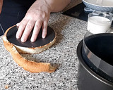 Foto del paso 4 de la receta: Tarta Mousse de Chocolate Blanco (sin azúcar)