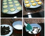 Foto del paso 3 de la receta Cupcakes sencillos con ganache de chocolate negro