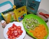 Foto langkah ke 1 dari resep Puding Buah Susu.