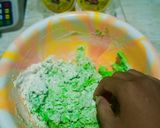 Foto langkah ke 3 dari resep Roti Kukus Pandan.