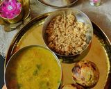 A picture of step 9 of Dal Bati Chuma.
