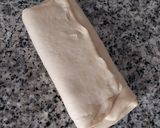 Foto del paso 12 de la receta: Trenza de brioche hojaldrado con crema y cerezas