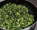 A picture of step 4 of Stuffed Palak Paneer Bhurji Paratha.