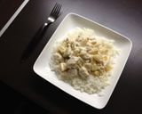 Tejszínes ananászos csirke recept fázis 6 fotója