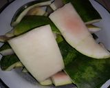 Foto del paso 1 de la receta: Jugo verde de sandía 🍉