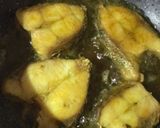 A picture of step 3 of Doi Shorshe Katla Carp in the Yoghurt and Mustard Pastes Gravy.