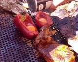 Foto del paso 2 de la receta: Pimentón asado a la parrilla con huevo
