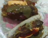 A picture of step 18 of Veg sheekh kabab burger.