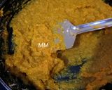 A picture of step 3 of Pumpkin Burfi.