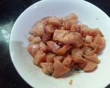 A picture of step 5 of Chicken stuffed buns.