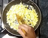 A picture of step 1 of Chinese Rice.