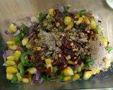 A picture of step 4 of Cheese Corn Pocket samosa.