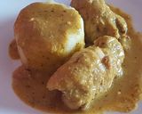 Foto del paso 9 de la receta: Contramuslos de pollo rellenos de dátiles y jamón serrano
