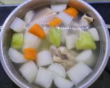 Hình bước làm 3 của món Bún riêu cua
