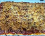 Foto del paso 7 de la receta Pizza barbacoa con salchichas