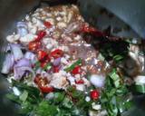 ลาบปลาทับทิม วิธีทำสูตร 3 รูป