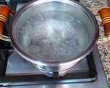 Foto del paso 5 de la receta: Merluza en salsa de pimienta verde y caldo de mejillones
