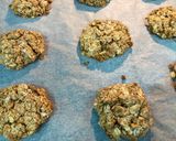 A picture of step 3 of Low-Carb Sugar-Reduced Oatmeal Cookies.