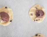 Une image de l'étape 6 de Cookies coeur fondant nutella.