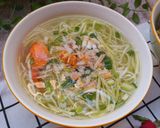 Hình bước làm 3 của món Canh bầu nấu cua
